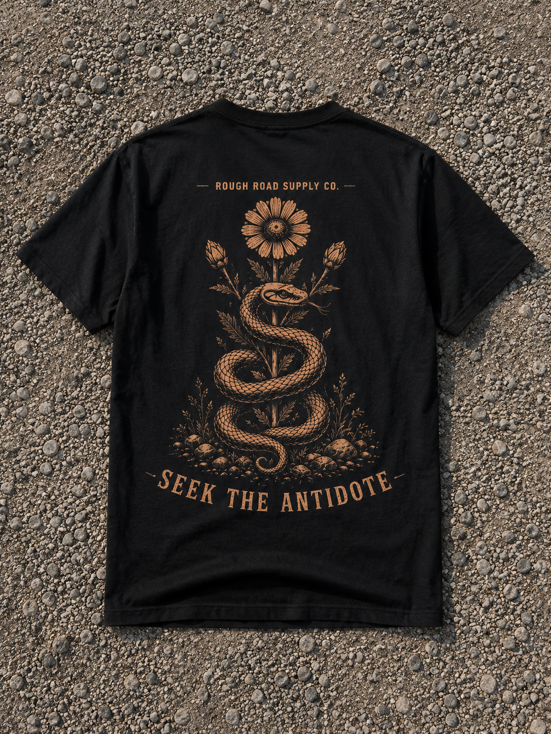 Seek the Antidote Vintage Graphic Tee | Rough Road Supply Co.