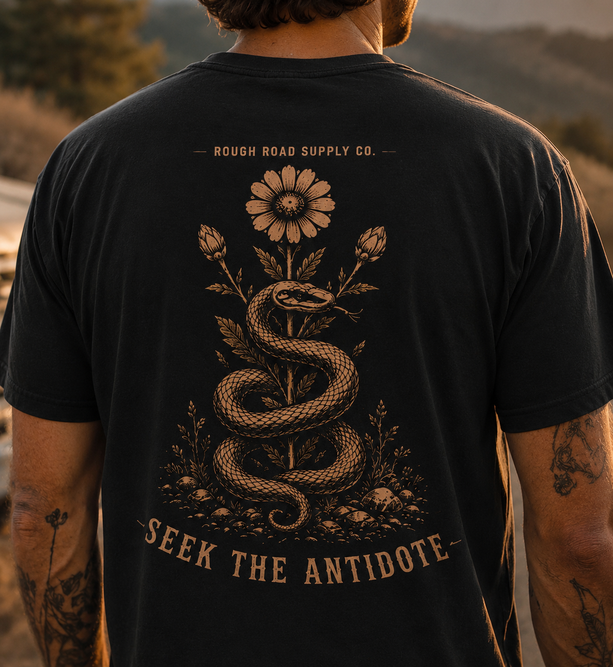 Seek the Antidote Vintage Graphic Tee | Rough Road Supply Co.