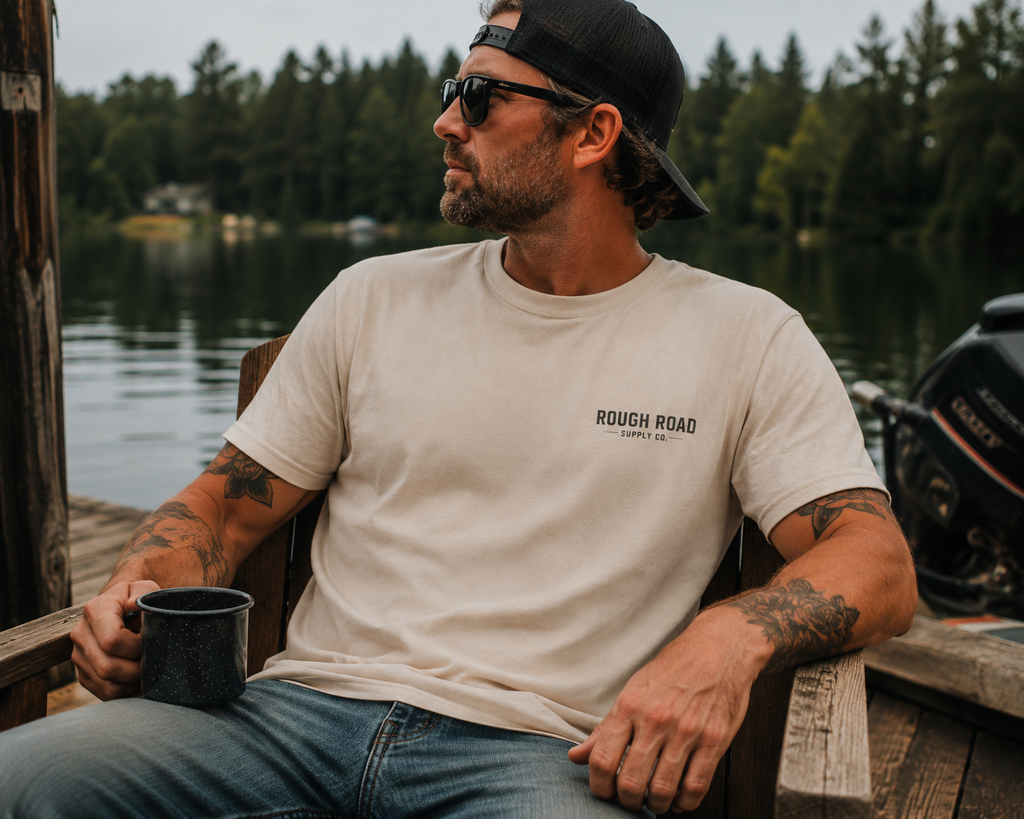 I'm Fine, I Love It Here Vintage Graphic Tee | Rough Road Supply Co.