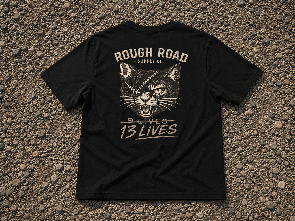 13 Lives Vintage Graphic Tee | Rough Road Supply Co.
