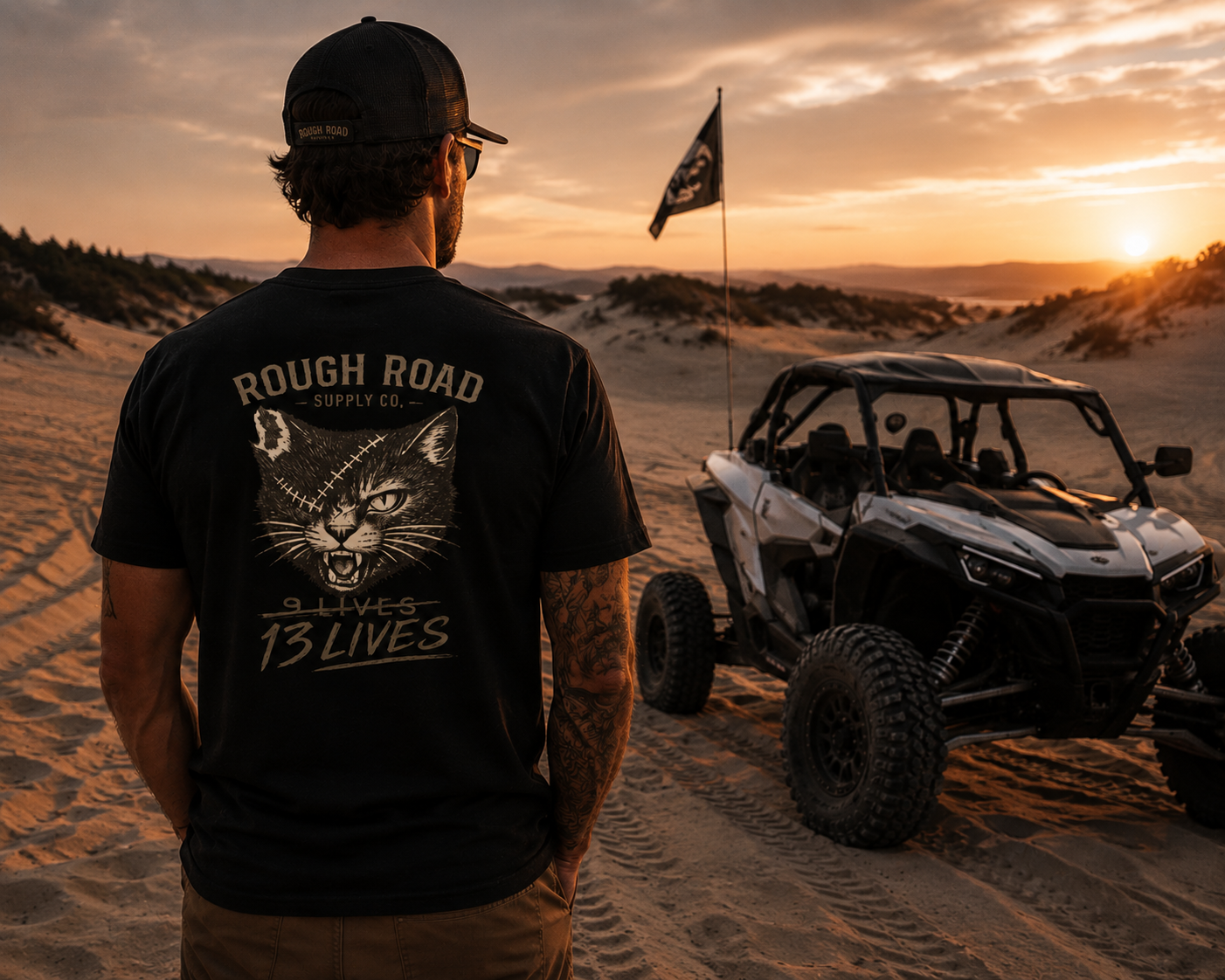 13 Lives Vintage Graphic Tee | Rough Road Supply Co.