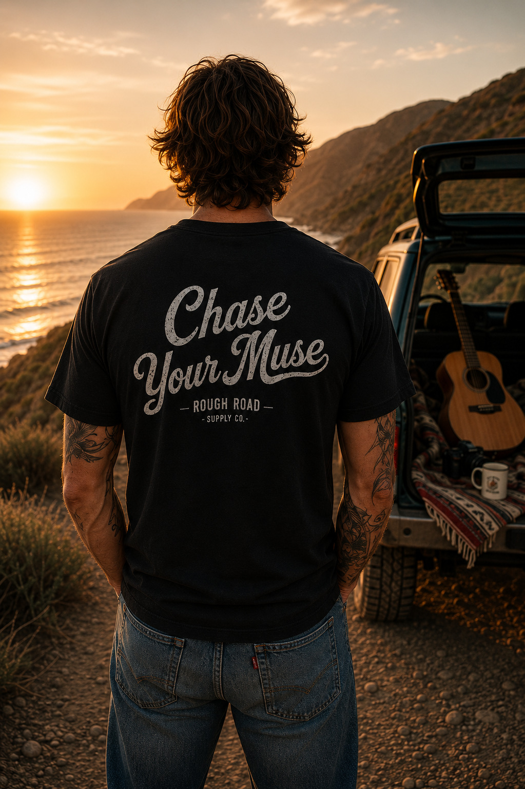 Chase Your Muse Vintage Graphic T-Shirt | Rough Road Supply Co.
