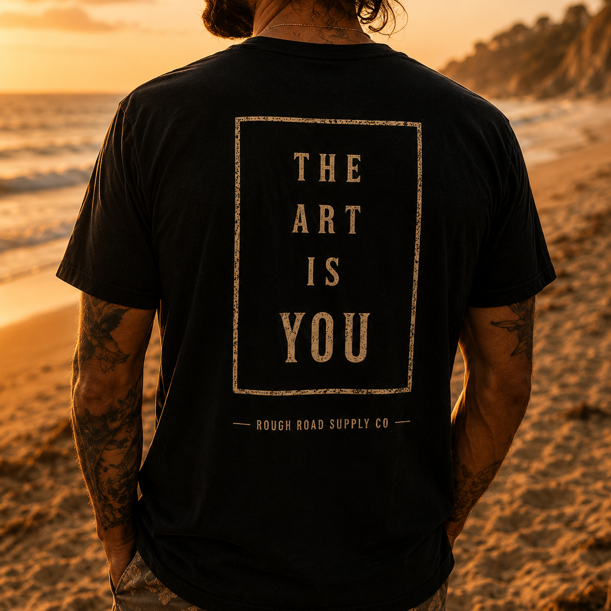 The Art Is You Vintage Graphic Tee | Rough Road Supply Co.