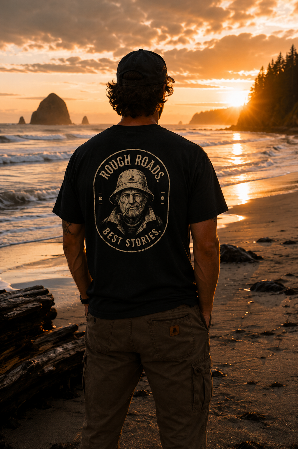 Rough Roads, Best Stories Vintage Graphic Tee | Rough Road Supply Co.